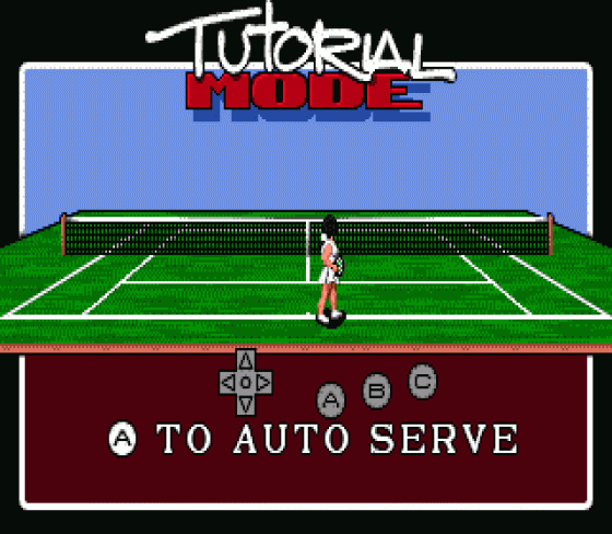 Pete Sampras Tennis Screenshot 9 (Sega Mega Drive (EU Version))