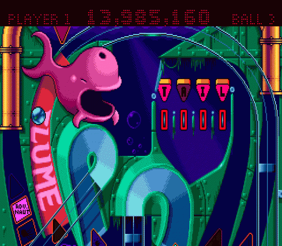 Psycho Pinball Screenshot 9 (Sega Mega Drive (EU Version))