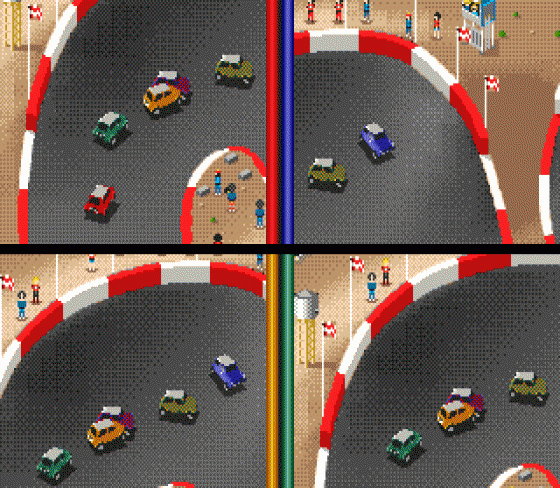Super Skidmarks Screenshot 7 (Sega Mega Drive (EU Version))