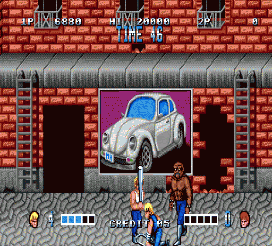 Double Dragon Screenshot 5 (Sega Genesis/Sega Mega Drive)