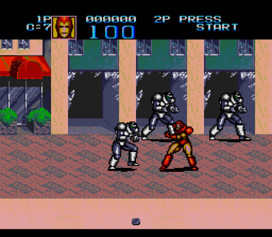 Captain America and the Avengers Screenshot 6 (Sega Mega Drive (EU Version))