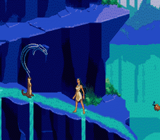 Pocahontas Screenshot 7 (Sega Mega Drive (EU Version))