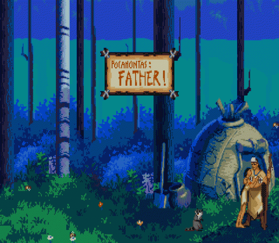 Pocahontas Screenshot 22 (Sega Mega Drive (EU Version))