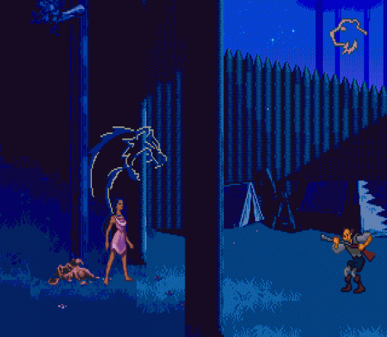 Pocahontas Screenshot 25 (Sega Mega Drive (EU Version))