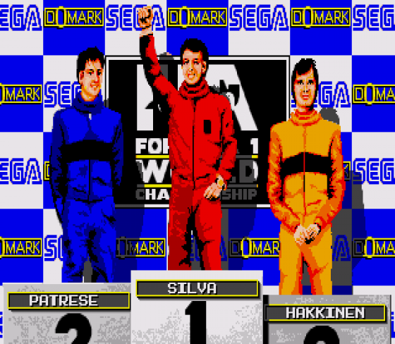Formula 1: World Championship Screenshot 6 (Sega Mega Drive (EU Version))