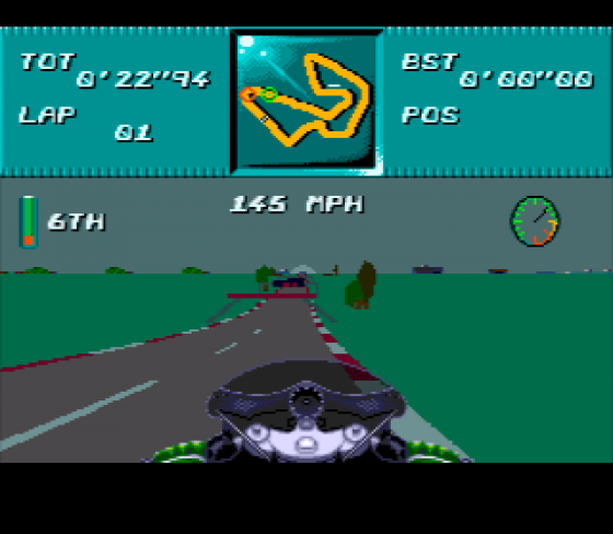 Kawasaki Superbikes Screenshot 5 (Sega Mega Drive (EU Version))