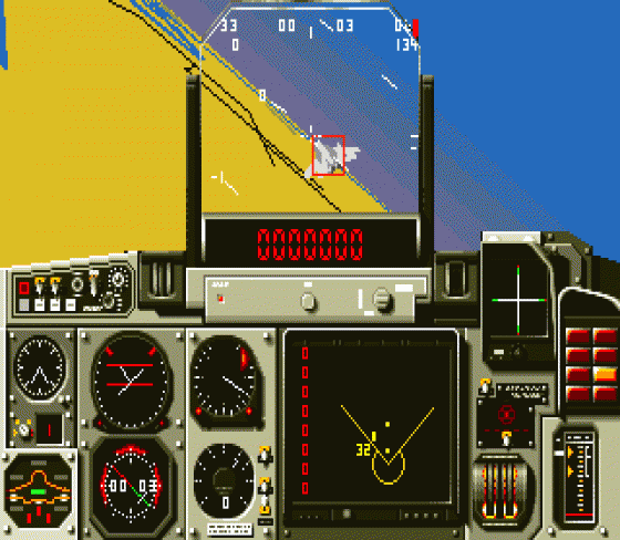 MIG-29 Fighter Pilot Screenshot 13 (Sega Mega Drive (EU Version))
