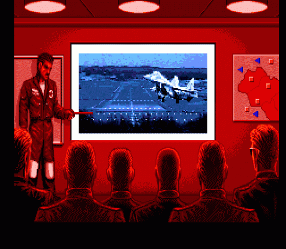 MIG-29 Fighter Pilot Screenshot 15 (Sega Mega Drive (EU Version))
