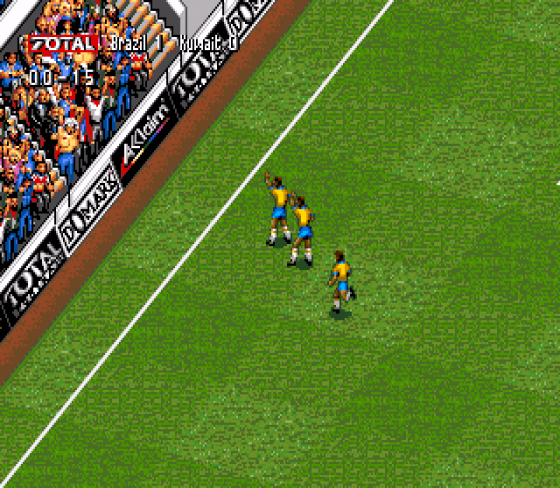 Total Football Screenshot 12 (Sega Mega Drive (EU Version))