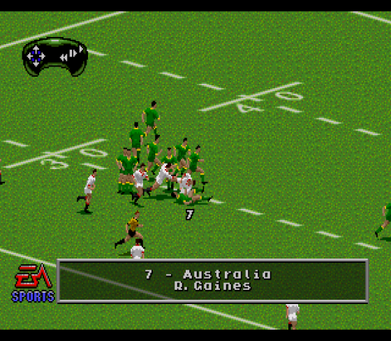 Australian Rugby League Screenshot 6 (Sega Mega Drive (EU Version))