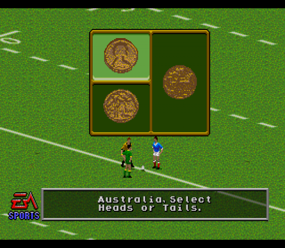 Australian Rugby League Screenshot 18 (Sega Mega Drive (EU Version))