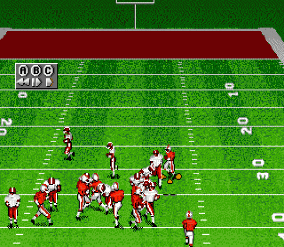 Bill Walsh College Football Screenshot 5 (Sega Mega Drive (EU Version))