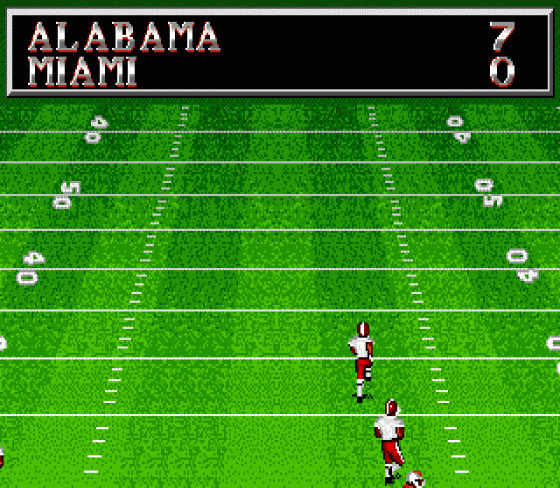 Bill Walsh College Football Screenshot 22 (Sega Mega Drive (EU Version))