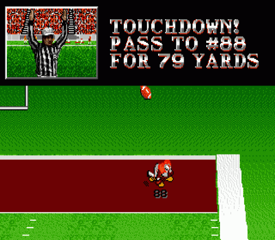 Bill Walsh College Football Screenshot 23 (Sega Mega Drive (EU Version))