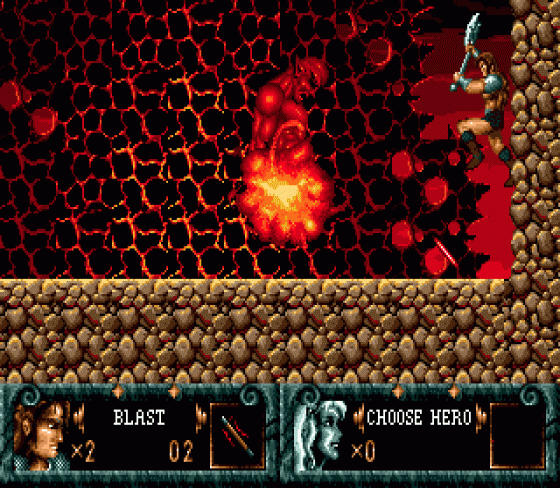 Blades Of Vengeance Screenshot 5 (Sega Mega Drive (EU Version))