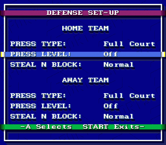 Bulls versus Blazers and the NBA Playoffs Screenshot 7 (Sega Mega Drive (EU Version))