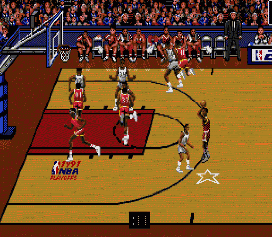 Bulls vs Lakers and the NBA Playoffs Screenshot 6 (Sega Mega Drive (EU Version))