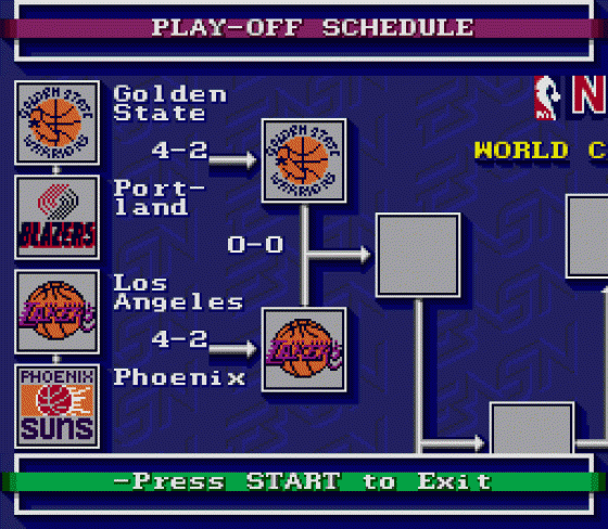 Bulls vs Lakers and the NBA Playoffs Screenshot 15 (Sega Mega Drive (EU Version))