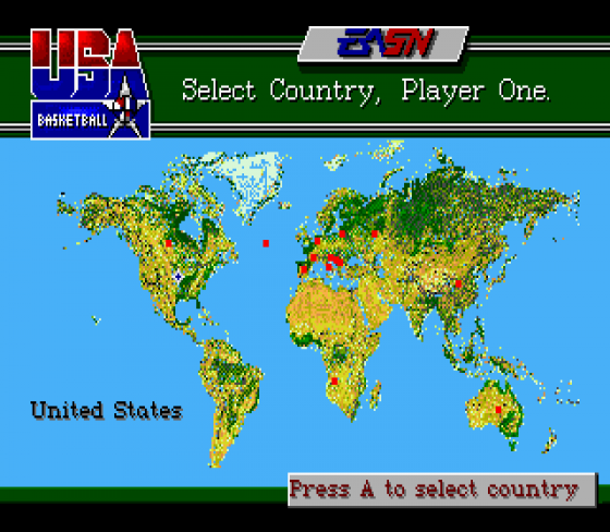 Dream Team USA Screenshot 10 (Sega Mega Drive (EU Version))
