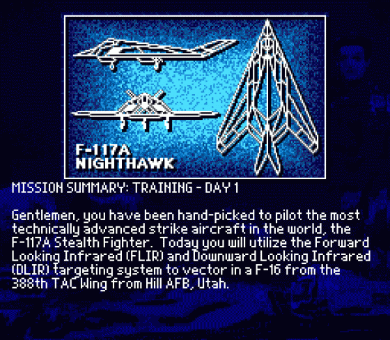 F-117 Night Storm Screenshot 12 (Sega Mega Drive (EU Version))