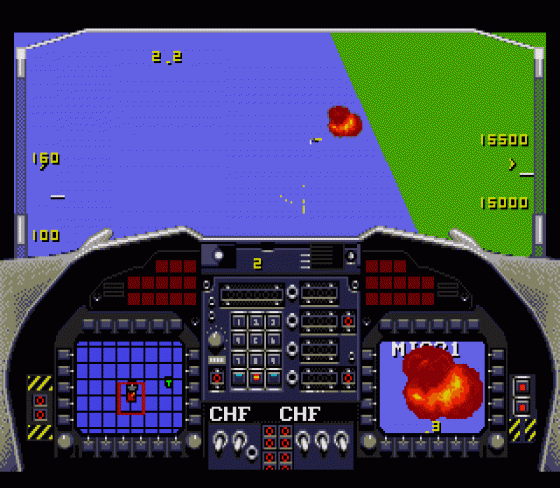 F-22 Interceptor Screenshot 7 (Sega Mega Drive (EU Version))