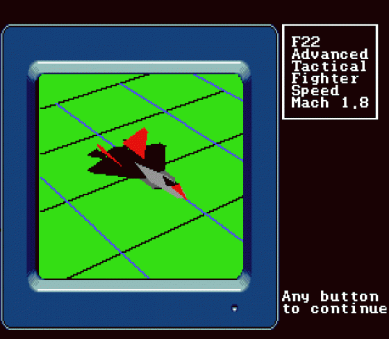 F-22 Interceptor Screenshot 13 (Sega Mega Drive (EU Version))