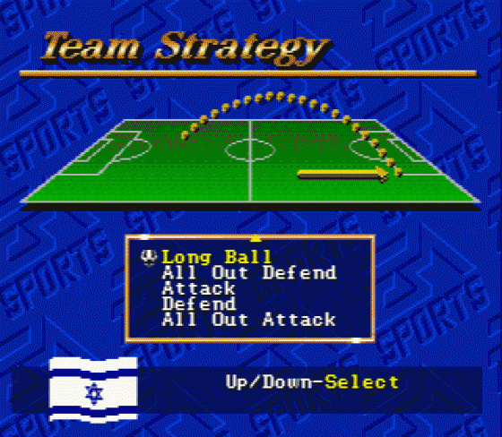 FIFA International Soccer Screenshot 7 (Sega Mega Drive (EU Version))