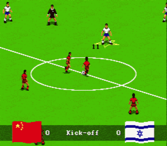 FIFA International Soccer Screenshot 8 (Sega Mega Drive (EU Version))