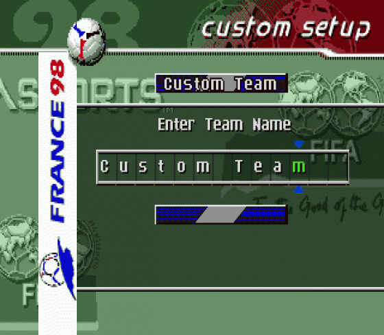 FIFA: Road to World Cup 98 Screenshot 25 (Sega Mega Drive (EU Version))