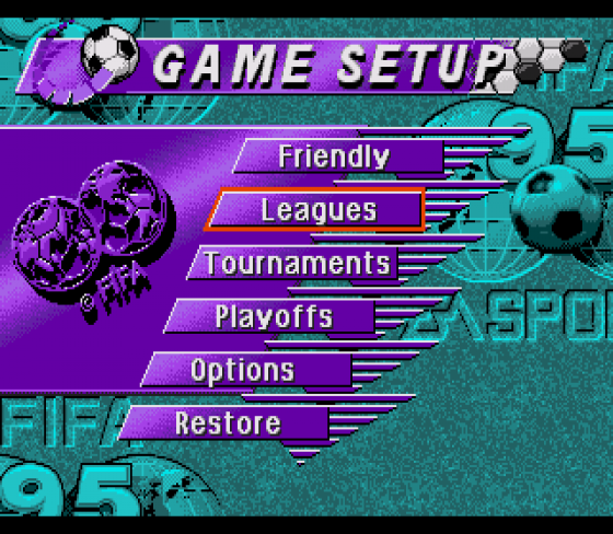 FIFA Soccer '95 Screenshot 20 (Sega Mega Drive (EU Version))
