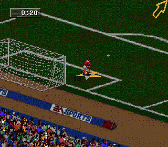 FIFA 96 Screenshot 5 (Sega Mega Drive (EU Version))