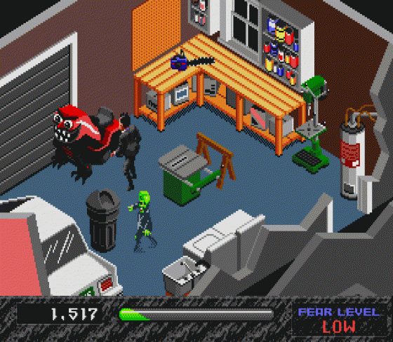 Haunting Starring Polterguy Screenshot 7 (Sega Mega Drive (EU Version))
