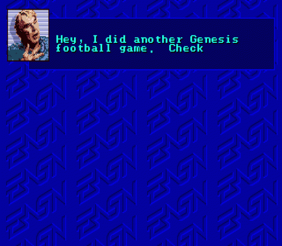 John Madden Football '92 Screenshot 10 (Sega Mega Drive (EU Version))