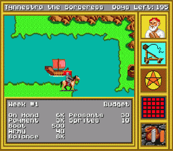 King's Bounty: The Conquerors Quest Screenshot 8 (Sega Mega Drive (EU Version))