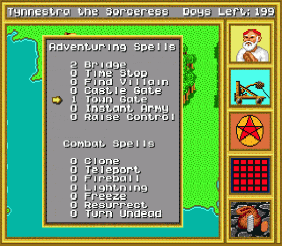 King's Bounty: The Conquerors Quest Screenshot 12 (Sega Mega Drive (EU Version))