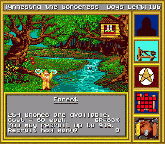 King's Bounty: The Conquerors Quest Screenshot 22 (Sega Mega Drive (EU Version))