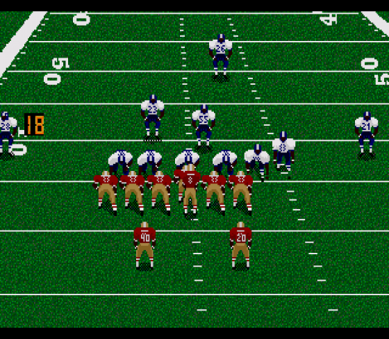 Madden NFL '96 Screenshot 7 (Sega Mega Drive (EU Version))