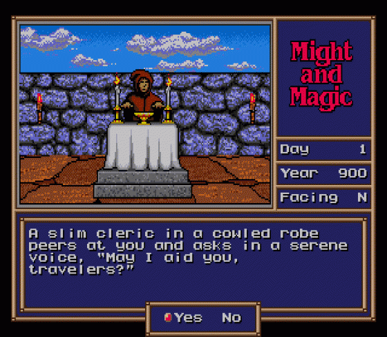 Might and Magic: Gates to Another World Screenshot 5 (Sega Mega Drive (EU Version))