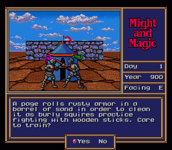 Might and Magic: Gates to Another World Screenshot 8 (Sega Mega Drive (EU Version))