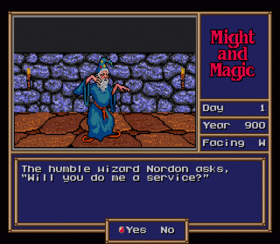 Might and Magic: Gates to Another World Screenshot 12 (Sega Mega Drive (EU Version))