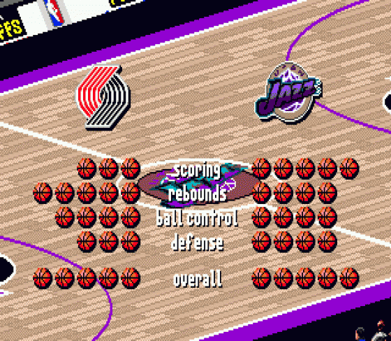 NBA Live 97 Screenshot 9 (Sega Mega Drive (EU Version))