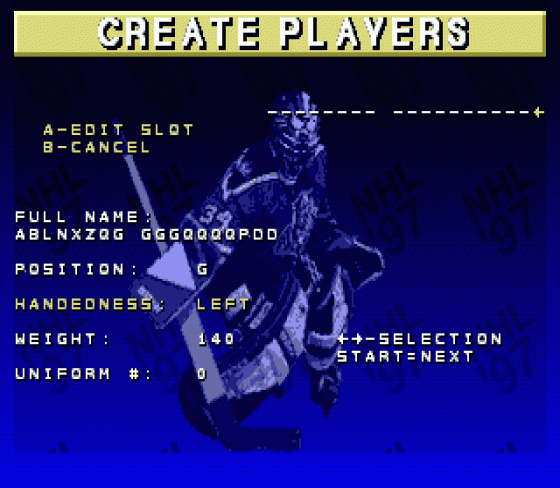 NHL 97 Screenshot 7 (Sega Mega Drive (EU Version))