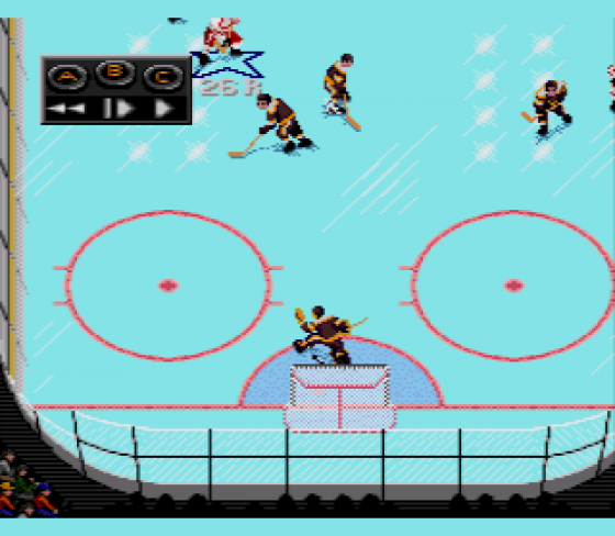 NHLPA Hockey '93 Screenshot 9 (Sega Mega Drive (EU Version))