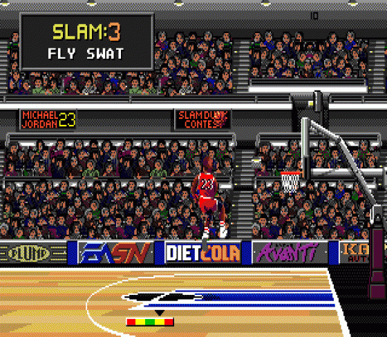 One-On-One: Jordan Vs. Bird Screenshot 6 (Sega Mega Drive (EU Version))