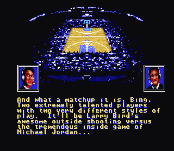 One-On-One: Jordan Vs. Bird Screenshot 8 (Sega Mega Drive (EU Version))