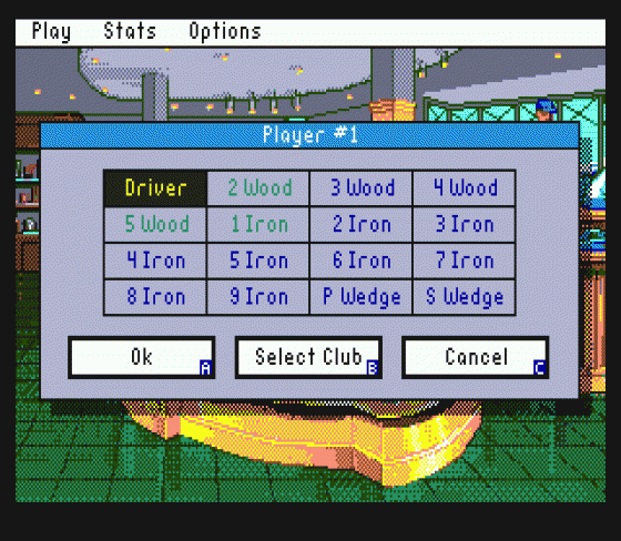 PGA European Tour Screenshot 11 (Sega Mega Drive (EU Version))