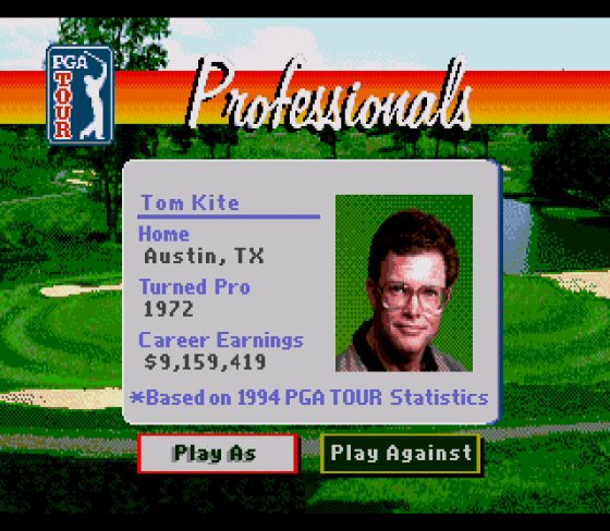 PGA Tour 96 Screenshot 8 (Sega Mega Drive (EU Version))