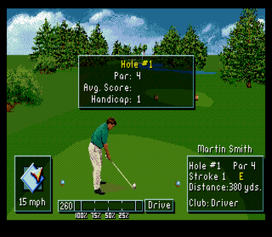 PGA Tour Golf III Screenshot 12 (Sega Mega Drive (EU Version))