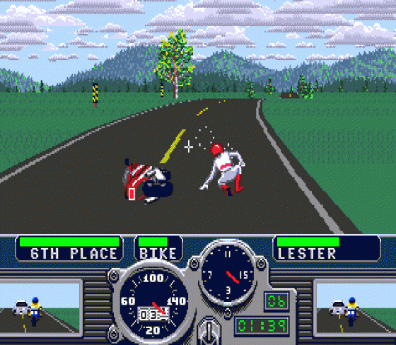 Road Rash Screenshot 5 (Sega Mega Drive (EU Version))