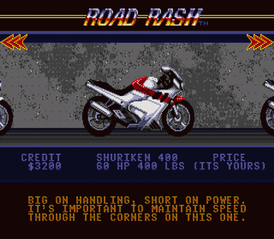 Road Rash Screenshot 6 (Sega Mega Drive (EU Version))